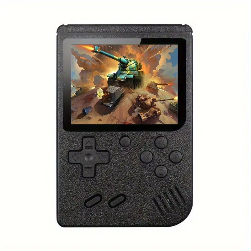 Retro Handheld Video Game Console with 400 Built-In Games - Perfect 2.4 Inch LCD Screen for On-the-Go Fun - Ideal Christmas Gift for All Ages!