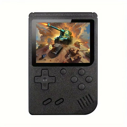 Retro Handheld Video Game Console with 400 Built-In Games - Perfect 2.4 Inch LCD Screen for On-the-Go Fun - Ideal Christmas Gift for All Ages!
